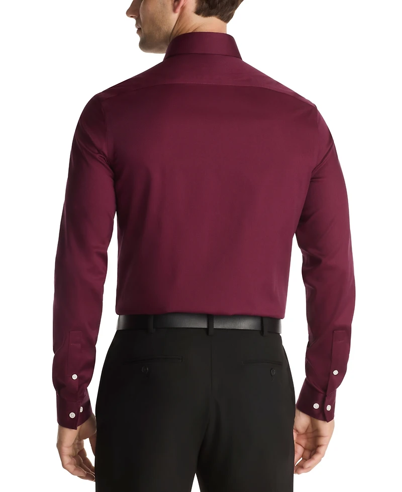 Michael Kors Men's Ultra Wrinkle Free Comfort Stretch Slim Fit Dress Shirt