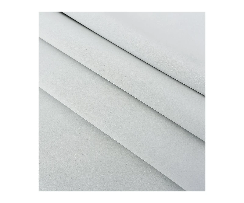 GoodGram 2 Pack: Hotel Thermal Grommet 100% Blackout Curtains - 52 in. W x L