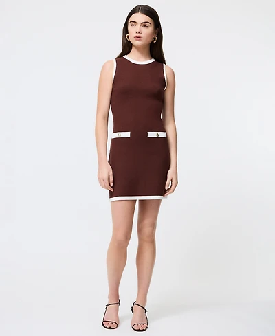 French Connection Women's Ruthie Sleeveless Knit Shift Mini Dress