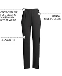 Lands' End Women's Sport Knit High Rise Pants