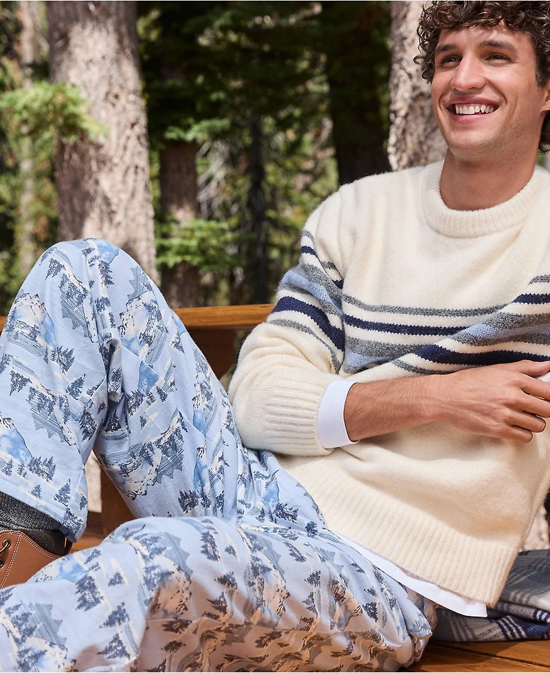 Lands' End Men's Flannel Pajama Pants