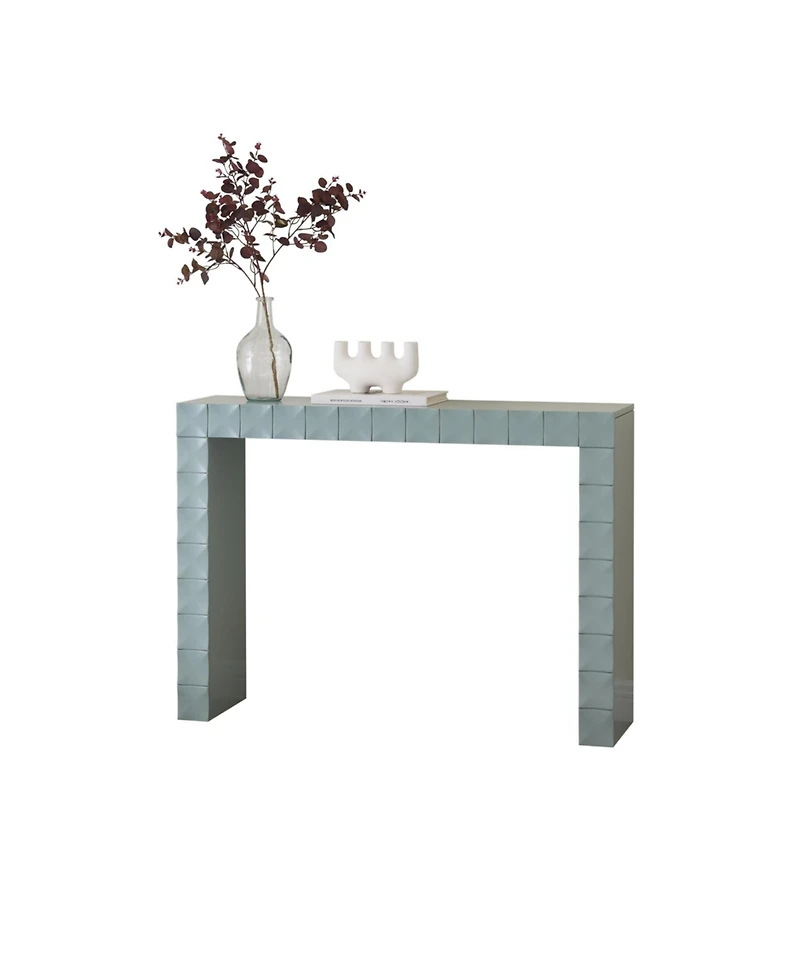Kings Brand Furniture Turlock Wooden Console Table - Minimalist Sofa Table, Side Entryway and Display