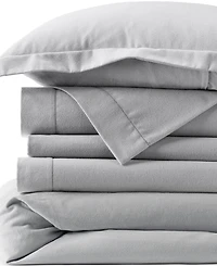 Lands' End Luxe Flannel Duvet Bed Cover