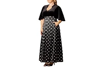 Kiyonna Women's Plus Radiant Opulence Evening Gown