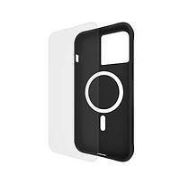Case-Mate Protection Pack Tough Case and Glass Screen Protector for Apple iPhone 15 Pro Max-Clear