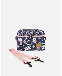 Deux par Deux Girl Lunch Box Navy Flower Print - Toddler|Child