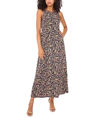 Vince Camuto Women's Sleeveless Keyhole-Back Maxi Dress