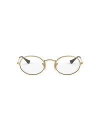 Ray-Ban Unisex Oval Optics Eyeglasses