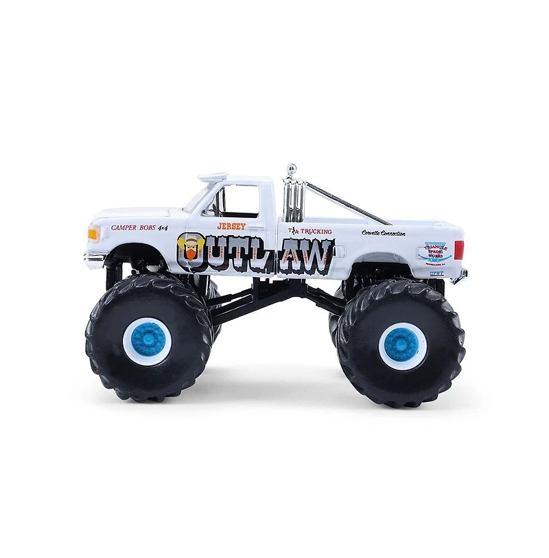 Greenlight1/64 1988 Ford F-150, Jersey Outlaw, Kings of Crunch Series