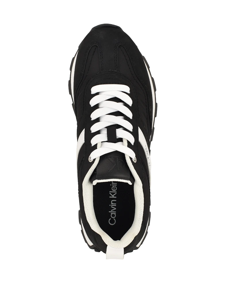 Calvin Klein Women's Tanja Retro Lace-Up Sneakers