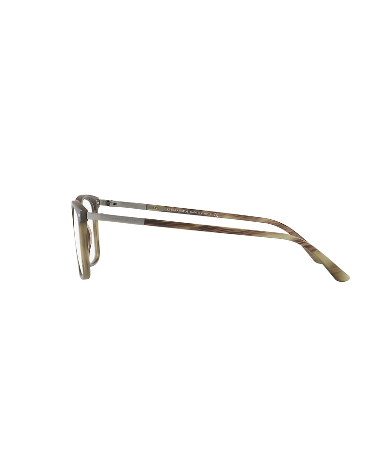 Giorgio Armani Men's Square Eyeglasses, AR7122