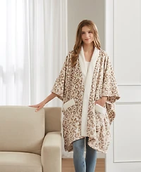Premier Comfort Cozy Plush Printed Wrap, 50" x 70", Exclusively at Macy's