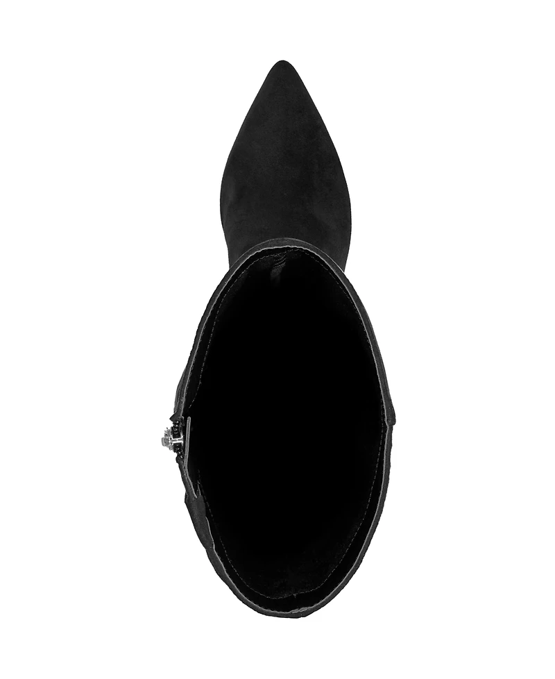 Marc Fisher Women's Glint Wide Calf Tall Pointy Toe Boots