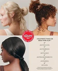 Slip 4-Pc. Pure Silk Sweetie Pie Skinny Scrunchies Set