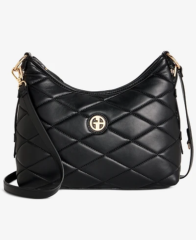 Giani Bernini Small Quilted Soft Shoulder Crossbody