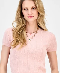 Guess Women's Marcie Cable-Knit Chenille Sweater