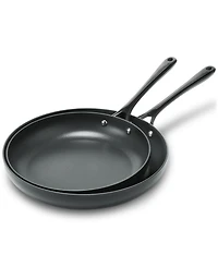 The Cellar Hard-Anodized 10" & 12" Open Fry Pan Set, Macy's Exclusive