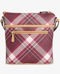 Giani Bernini Plaid North South Crossbody Bag, Macy's Exclusive