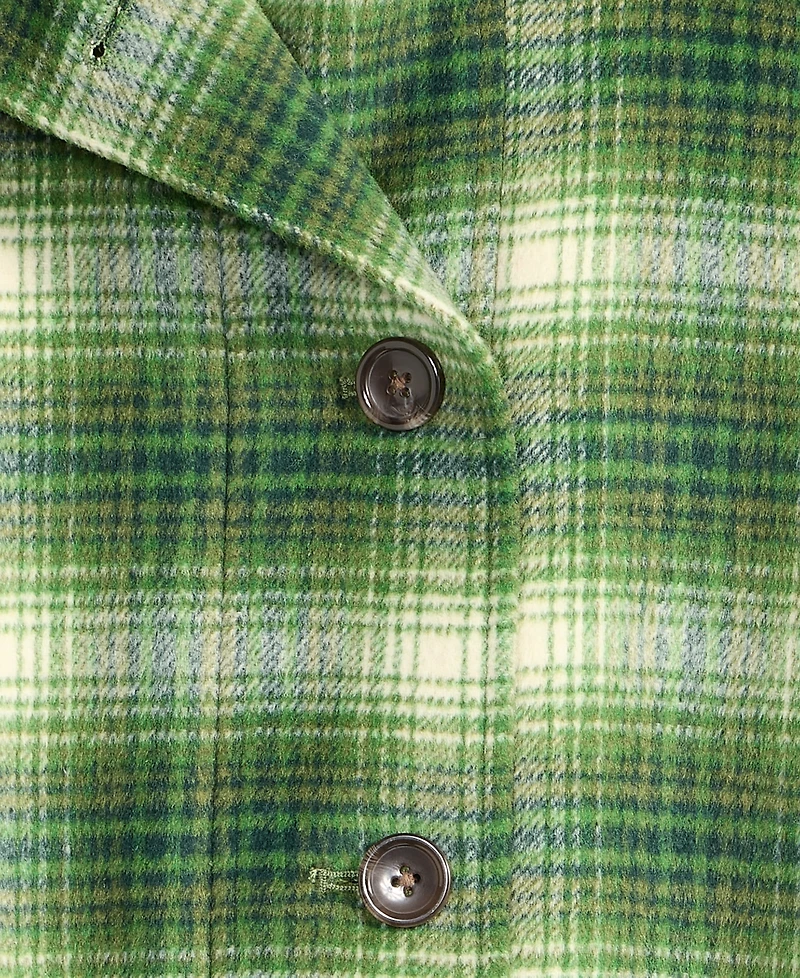 On 34th Women's Plaid Oversized Coat, Macy's Exclusive