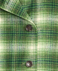 On 34th Women's Plaid Oversized Coat, Macy's Exclusive