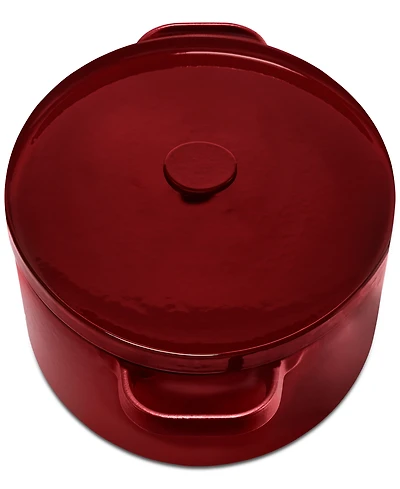 The Cellar Enameled Cast Iron 7-Qt. Dutch Oven Blue, Macy's Exclusive