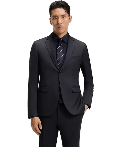 Boss by Hugo Men's Virgin-Wool Extra-Slim-Fit Suit Jacket