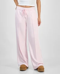 Celebrity Pink Juniors' Side-Striped Track Pants