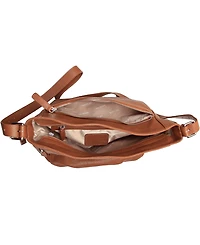 Mancini Mila Mini Zipper Hobo Bag