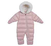 Michael Kors Baby Girls Faux Fur Pram Snowsuit