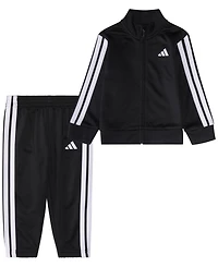adidas Baby Boys 2-Piece Long Sleeve Track Jacket and Pants Set