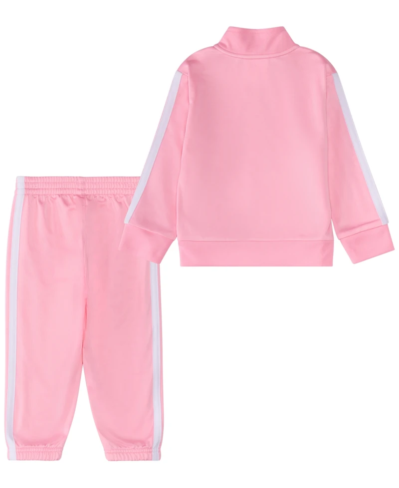 adidas Baby Girls 2-Piece Tricot Track Jacket and Pants Set