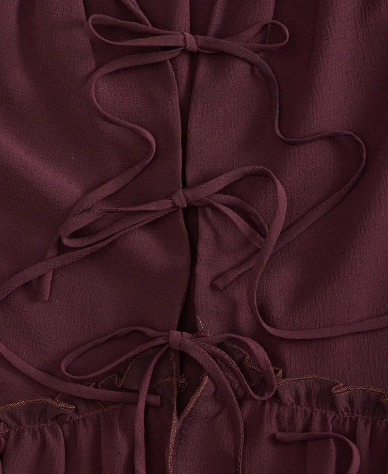 On 34th Women's Tie-Front Peplum Tank, Macy's Exclusive