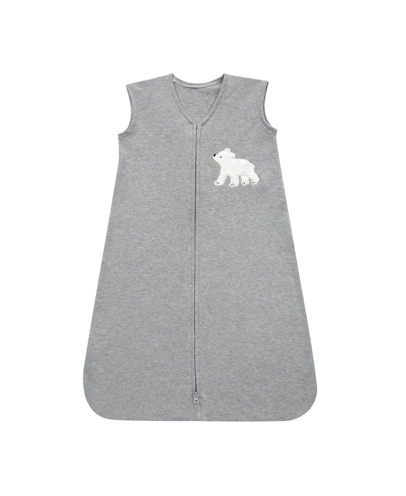 Lambs & Ivy Baby Painted Forest Gray/Beige Woodland Animals 4-Piece Nursery Crib Bedding Set