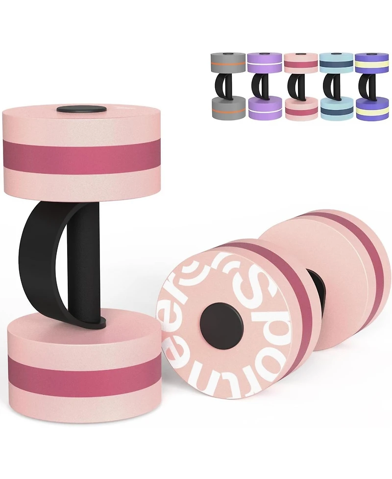 Water Weights Aquatic Exercise Dumbbells Water Dumbbell Aerobics Workouts