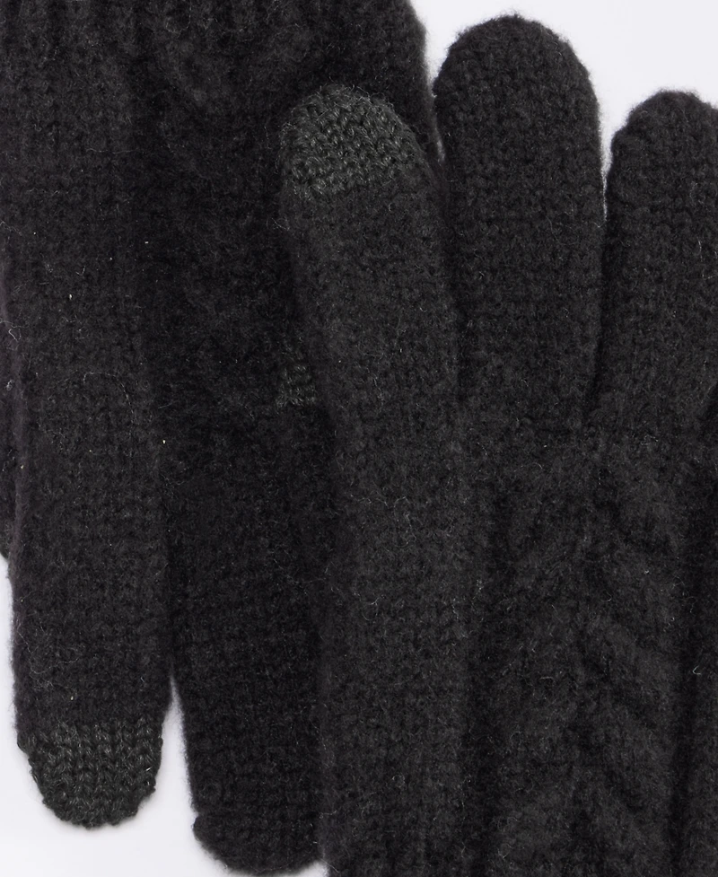 Style & Co Women's Cable Knit Gloves, Macy's Exclusive