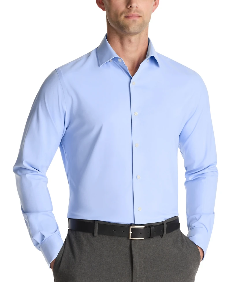 Tommy Hilfiger Men's Tech Athletic Fit Dress Shirt