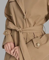 Bcbg Women's Double-Breasted Belted Trench Coat
