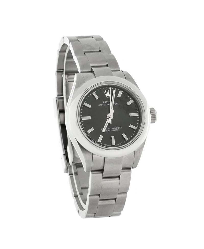 Pre-Owned Rolex Oyster Perpetual Automatic Watch in Stainless Steel 28mm