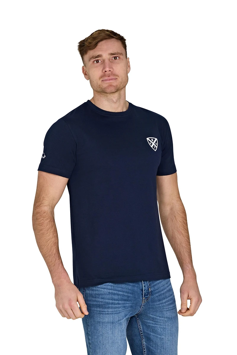Raging Bull Big & Tall Rugby Club Back Print T-Shirt