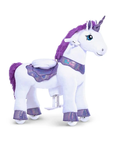 PonyCycle Ride-on Unicorn Purple Model E Size 3 for 3-4 Years