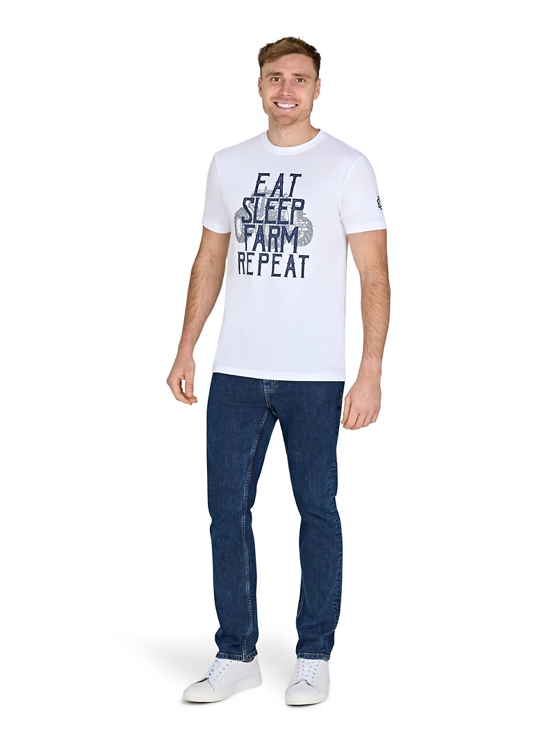 Raging Bull Yfc Eat Sleep Farm T-Shirt