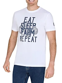 Raging Bull Yfc Eat Sleep Farm T-Shirt