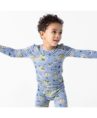 Bellabu Bear Unisex Kids' Pirate Cove Set of 2 Piece Pajamas