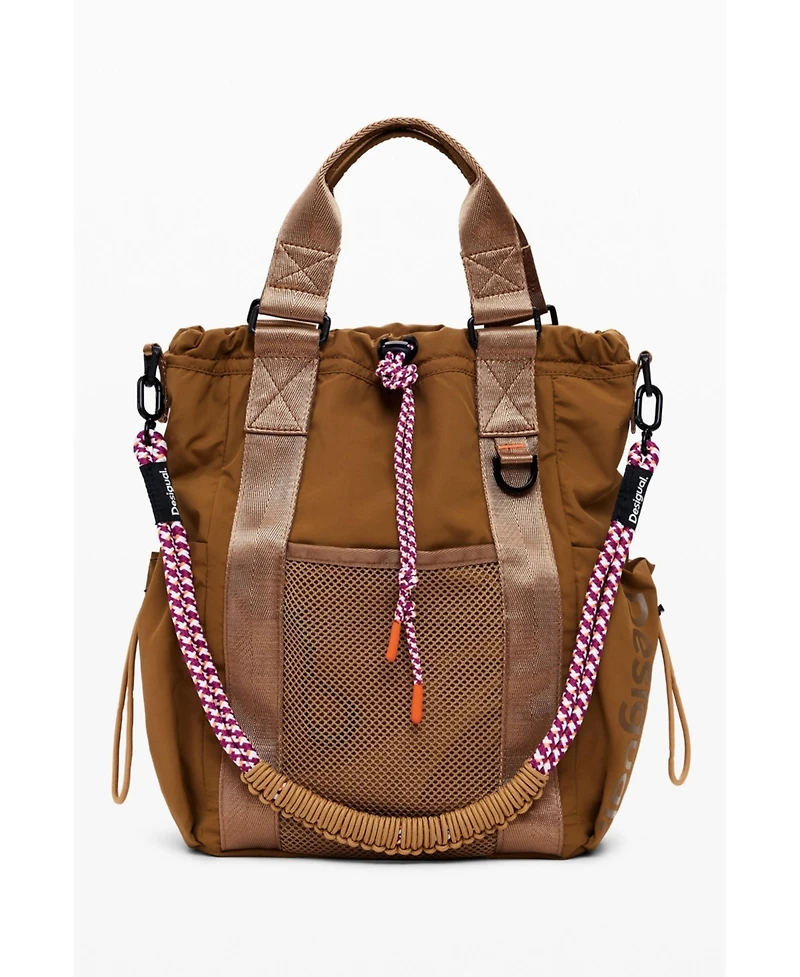 Desigual Women's Multi-position backpack with drawstrings