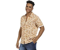 Campus Sutra Men's Foliage Strokes Shirt