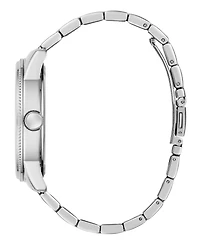Guess Men's Silver Tone Multi-function Watch, 44mm