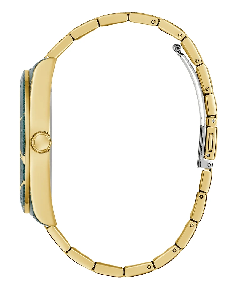 Guess Men's Green Multi-function Watch, 44mm