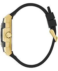 Guess Men's Black Gold Tone Multi-function Watch, 44mm