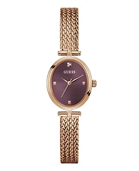 Guess Women's Rose Gold Tone Analog Watch, 24mm