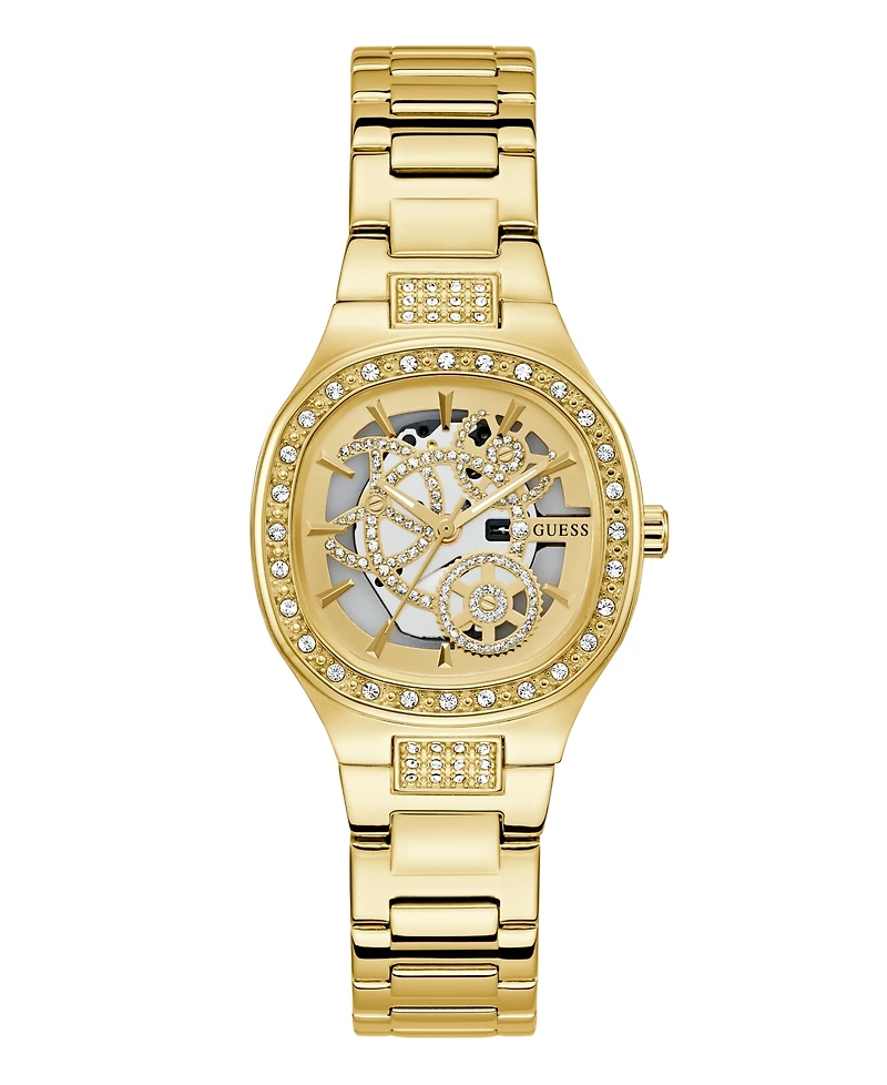 Guess Women's Gold Tone Analog Watch, 32mm
